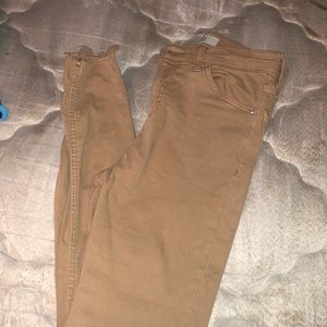Top shop Khaki skinny pants